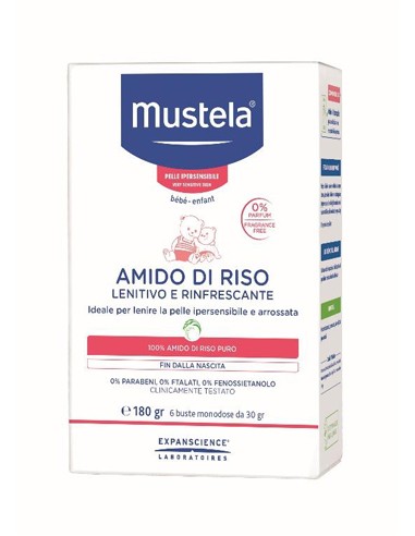 MUSTELA AMIDO DI RISO 180 G