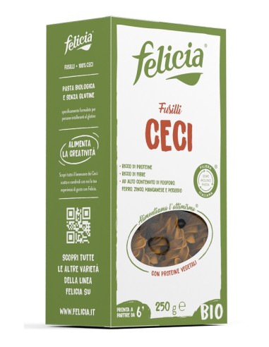 FELICIA BIO FUSILLI CECI 250 G