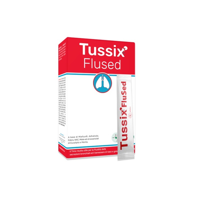 TUSSIX FLUSED 14 STICK PACK 10 ML
