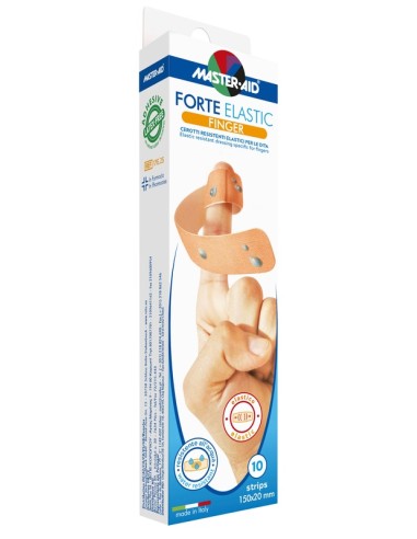 CEROTTO MASTER-AID ELASTIC FINGER 10 PEZZI