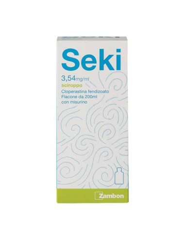 SEKI 3,54MG/ML SCIROPPO SEDATIVO TOSSE SECCA 200ml