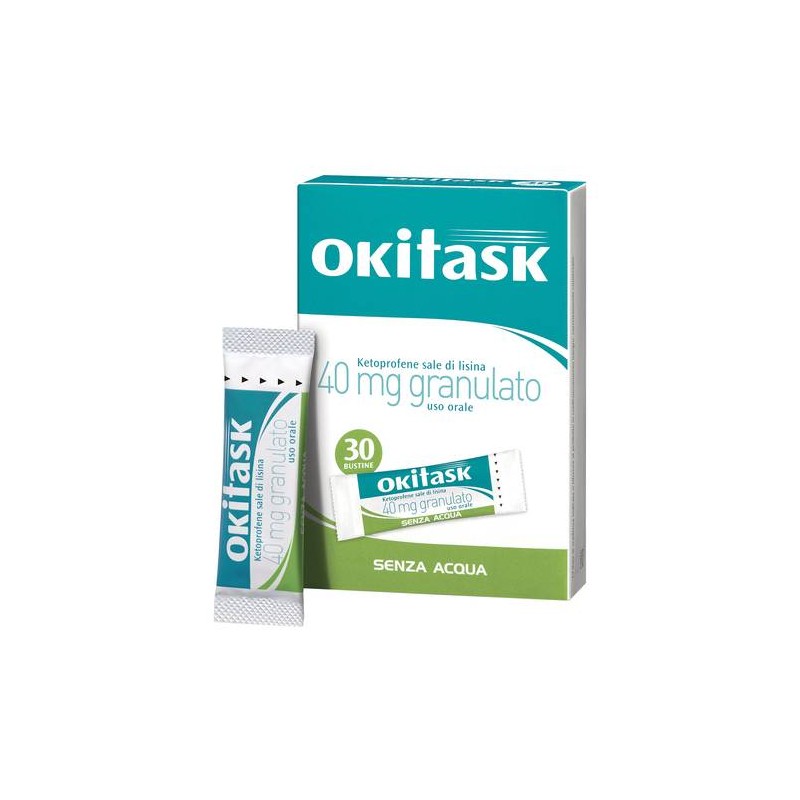 DOMPE' OKITASK GRANULATO 30 BUSTINE 40 mg