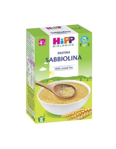 HIPP BIO PASTINA SABBIOLINA 320G